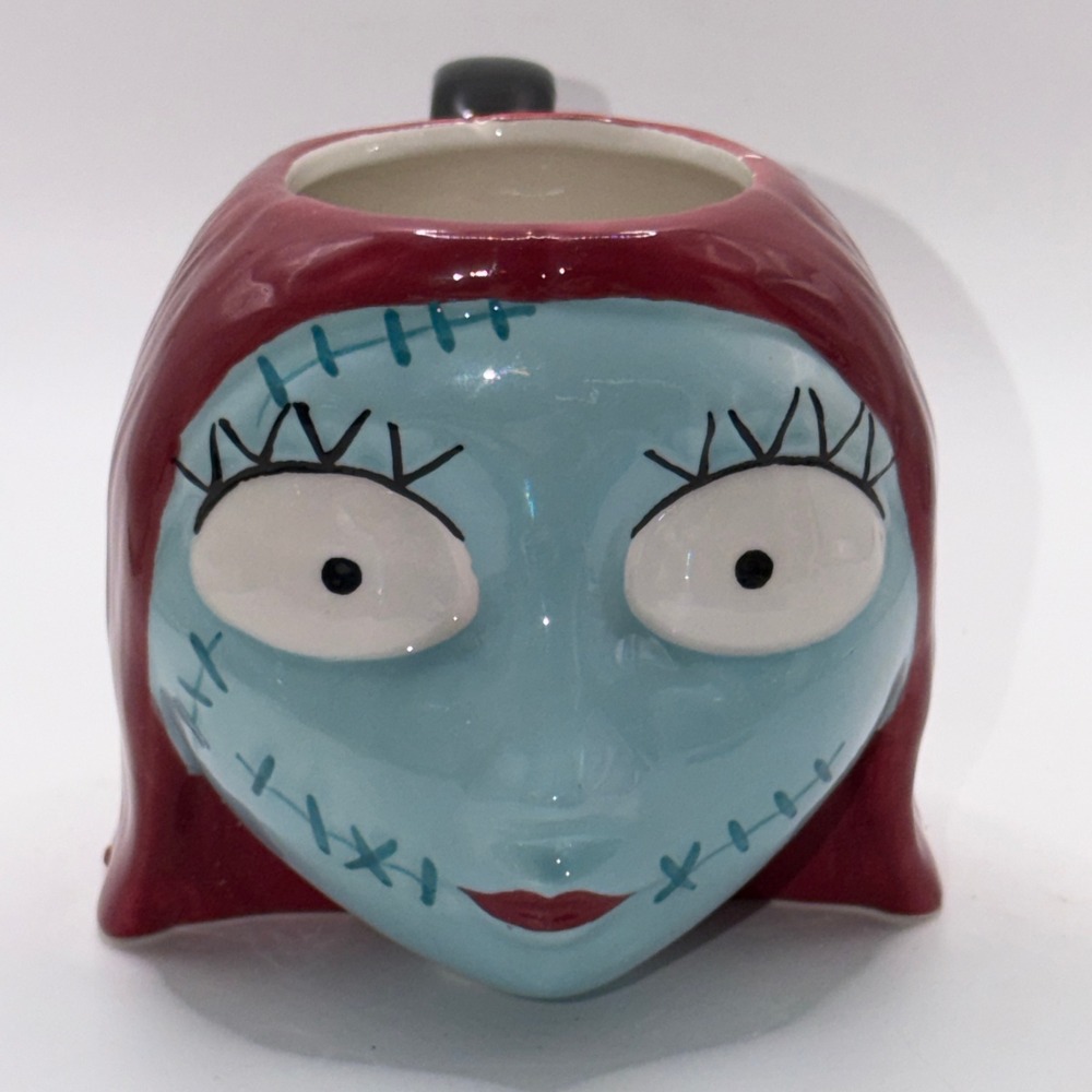Zak! Sally 3D Sculpted Mug Nightmare Before Christmas Goth Spooky Disney 1072